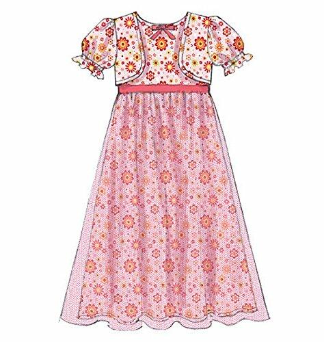 McCall's Patterns M7277 Children's/Girls' Top, Gowns, Shorts and Pants, Size CDD