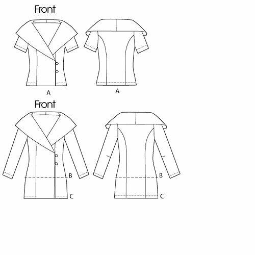 Vogue Patterns V8770 Misses' Top and Tunic, Size B5 (8-10-12-14-16)