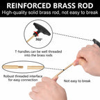 BOOSTEADY Universal Handgun Cleaning kit .22,.357,.38,9mm,.45 Caliber Pistol
