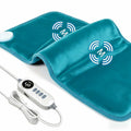 DAILYLIFF Massage Heating Pad, 12"x 24" Electric Heated Pads with Massager, 4