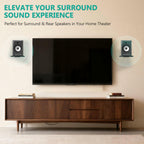 1 Pair WALI Speaker Wall Mount, Heavy Duty Bookshelf Speaker Floating Wall