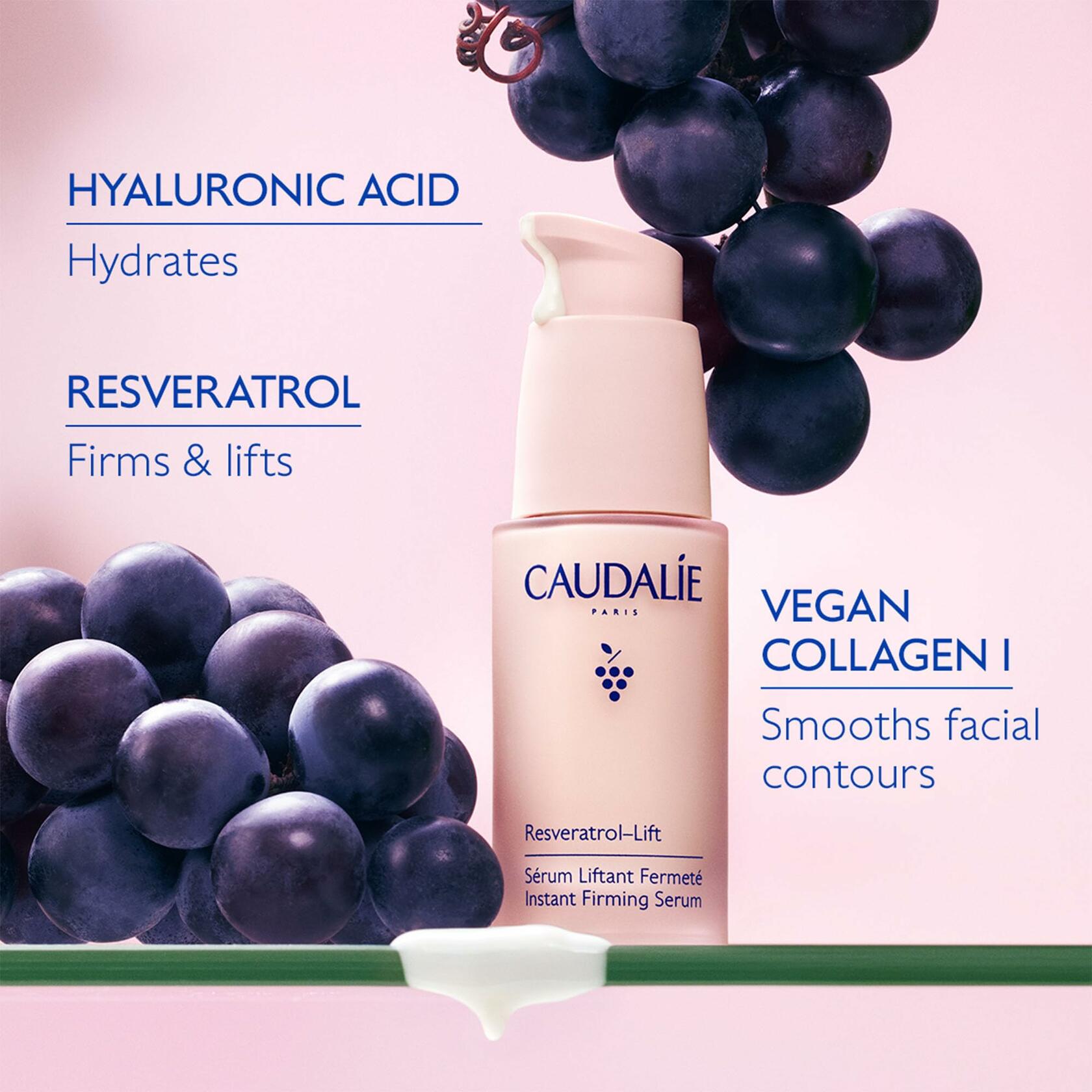 Caudalie Resveratrol-Lift Instant Firming Retinol Alternative Serum, Refillable