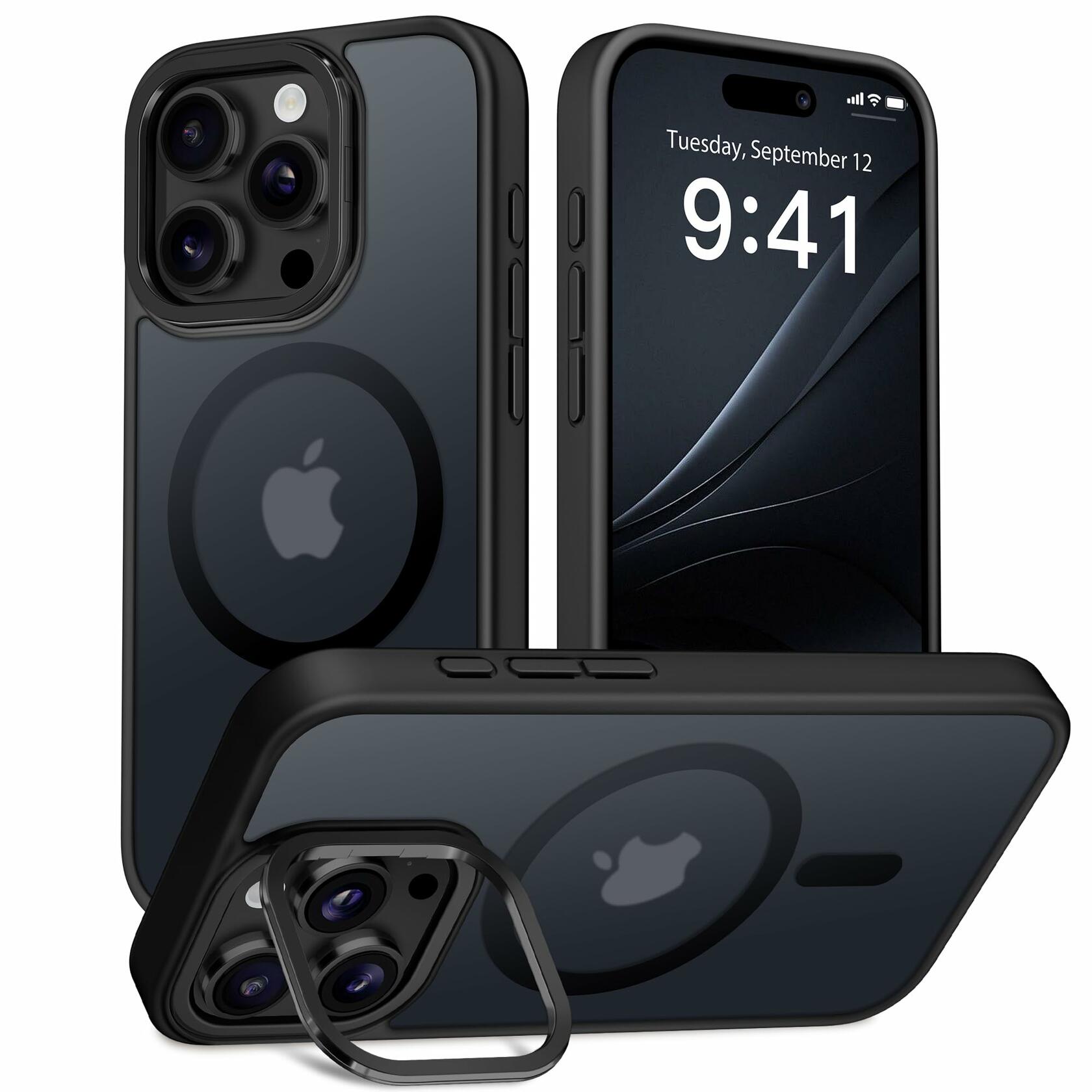 GolbinBox for iPhone 14 Pro Max Case, Compatible with Magsafe, Built-in