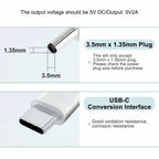 2 Pack Camera Power Adapter Charger for Ring Stick Up Cam Battery/Plug-in 3rd