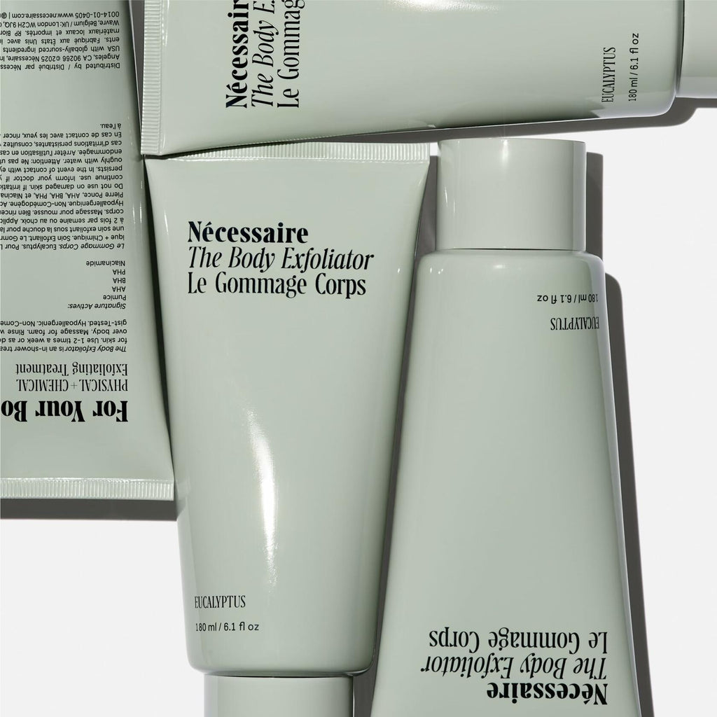 Nécessaire The Body Exfoliator. Eucalyptus. AHA/BHA/PHA. Resurface Skin. Smooth