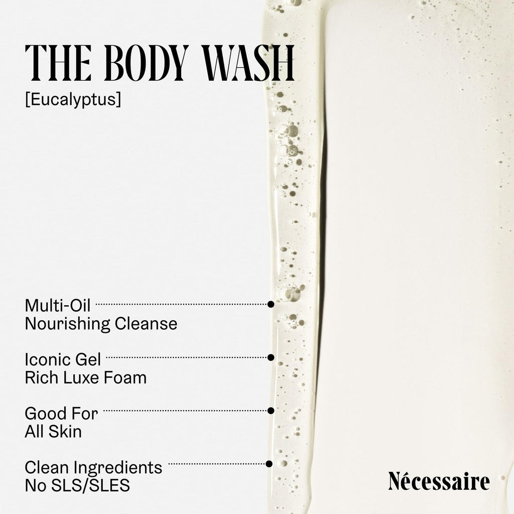 Nécessaire The Body Wash Eucalyptus — Multi-Oil Shower Gel Body Wash for Women +