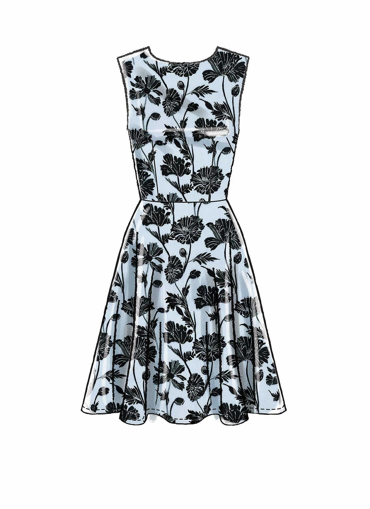 McCall Pattern 18W-20W-22, Various Colours