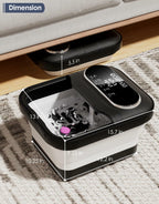 OPEN BOX - OOAMBB Collapsible Foot Spa with Heat, Bubble and Temp Control, Foot