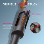 TYMO Automatic Rotating Curling Iron - TYMO CURLPRO Beach Waves Curling Wand,