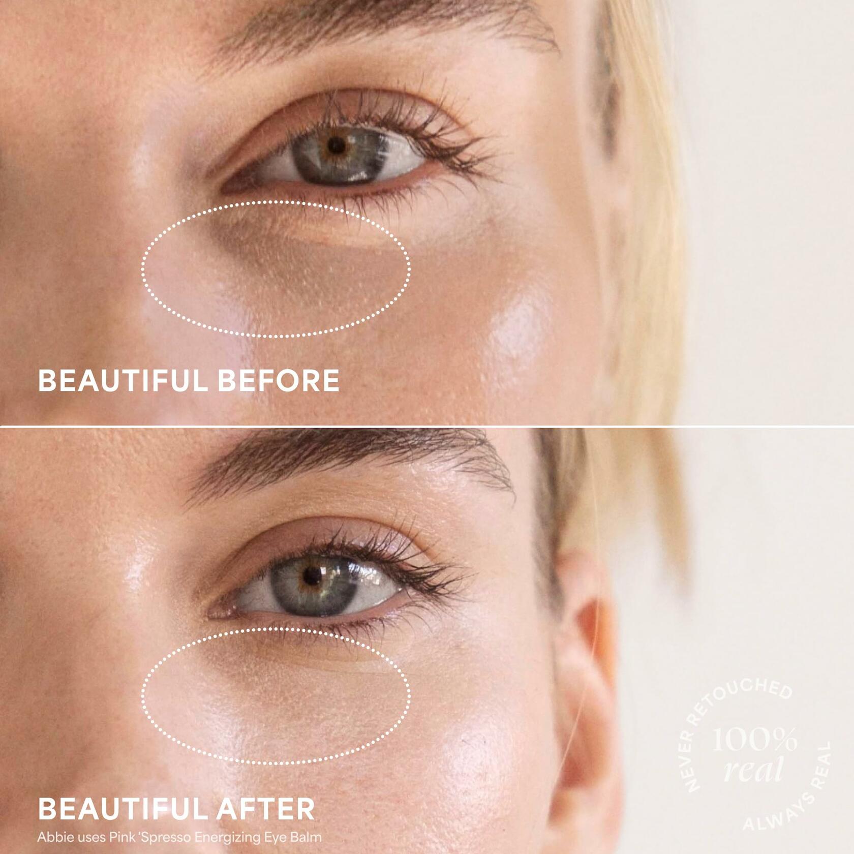 TULA Skin Care ‘Spresso Energizing Eye Balm, Rose Glow - Energizing & Hydrating