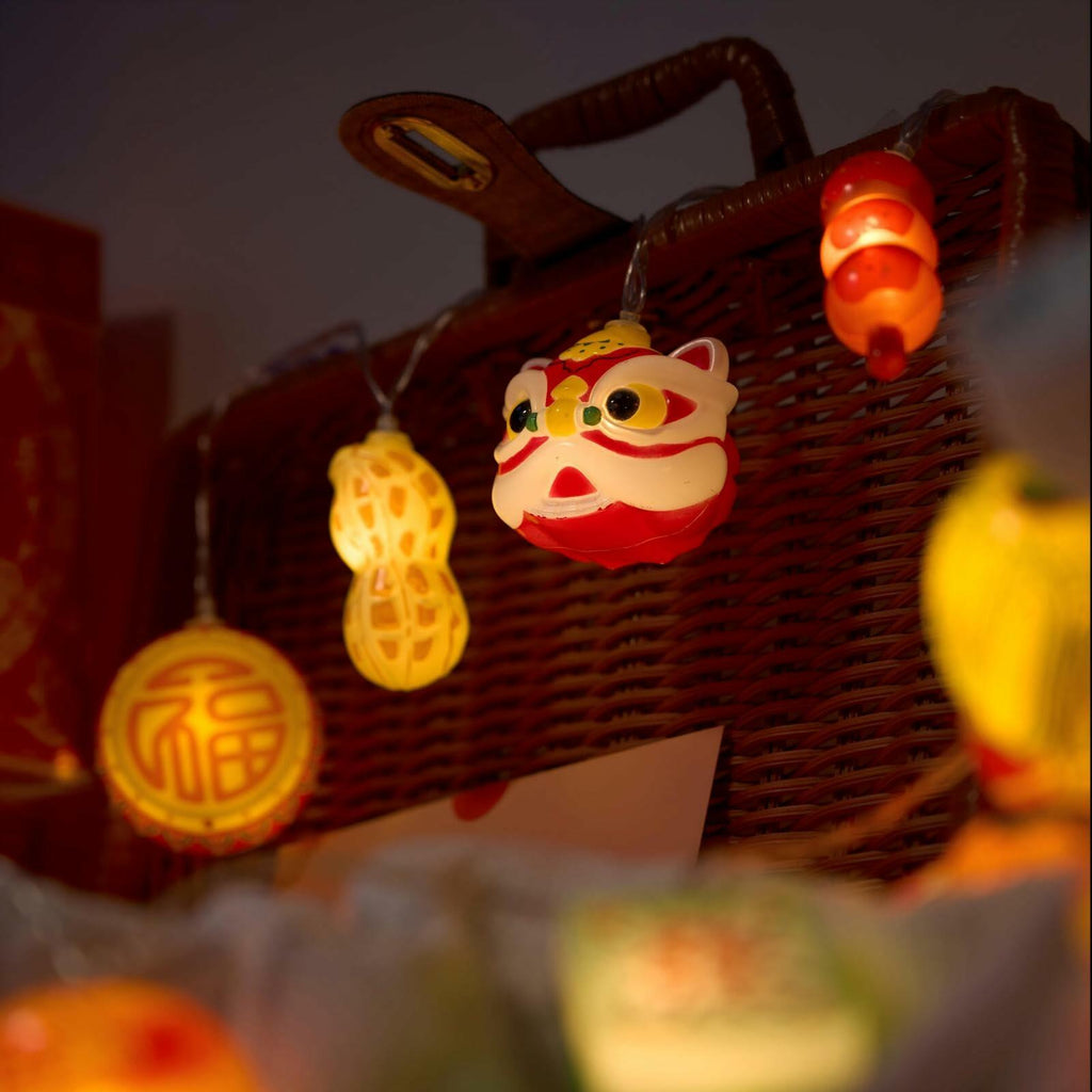 LOLStar Chinese New Year Decorations 2026, Lunar New Year String Lights 20 LED
