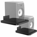 1 Pair WALI Speaker Wall Mount, Heavy Duty Bookshelf Speaker Floating Wall