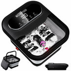 OPEN BOX - OOAMBB Collapsible Foot Spa with Heat, Bubble and Temp Control, Foot
