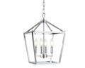 JONATHAN Y JYL7436C Pagoda Lantern Dimmable Adjustable Metal LED Pendant Classic