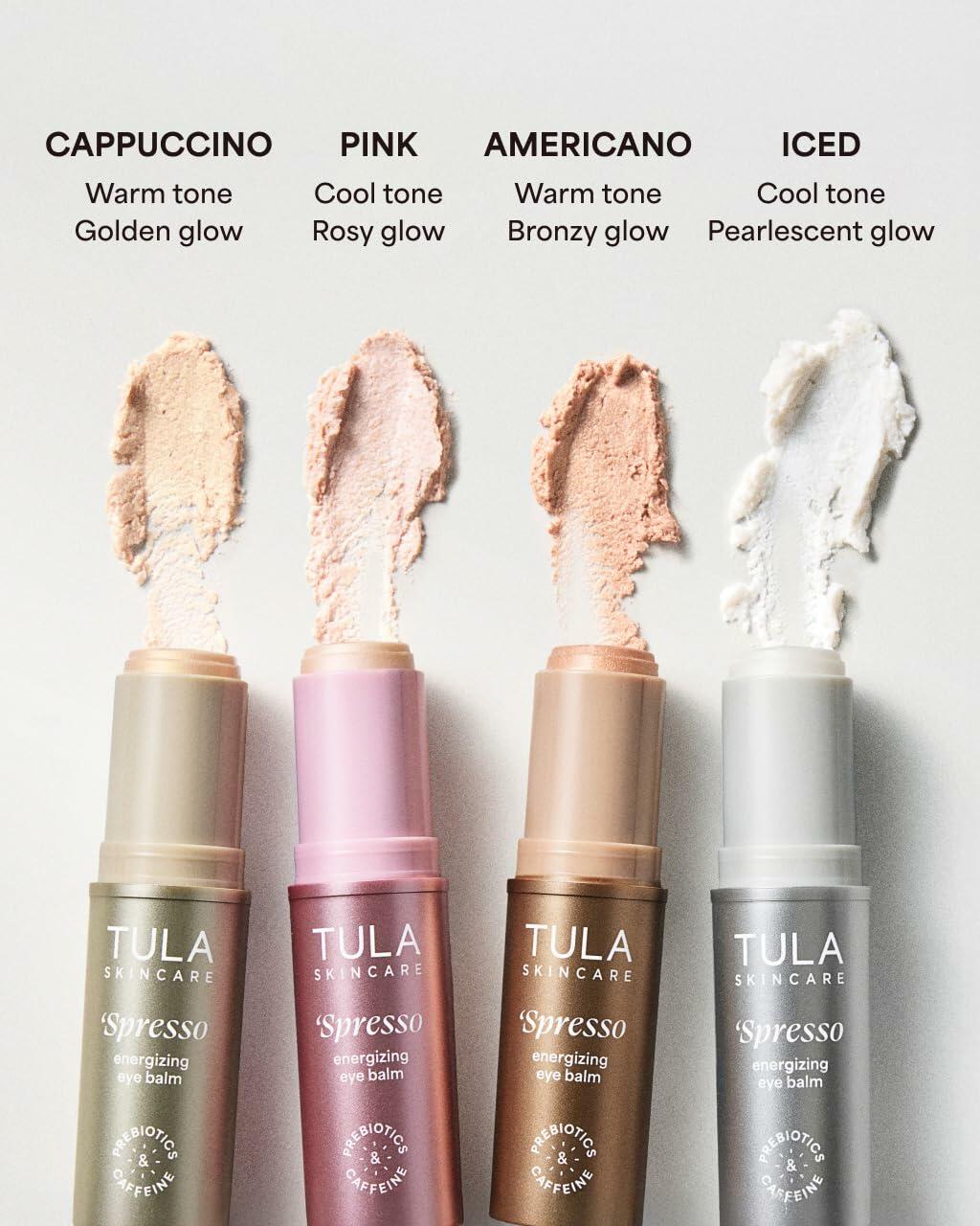TULA Skin Care ‘Spresso Energizing Eye Balm, Rose Glow - Energizing & Hydrating