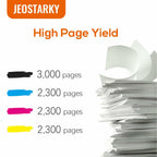 Jeostarky TN229XL TN229 Toner 5-Pack High Yield Replacement for Brother TN229