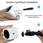 Suction Cup Mount Compatible with Blink Outdoor 4, 3, 2K+, Blink Mini 2K+