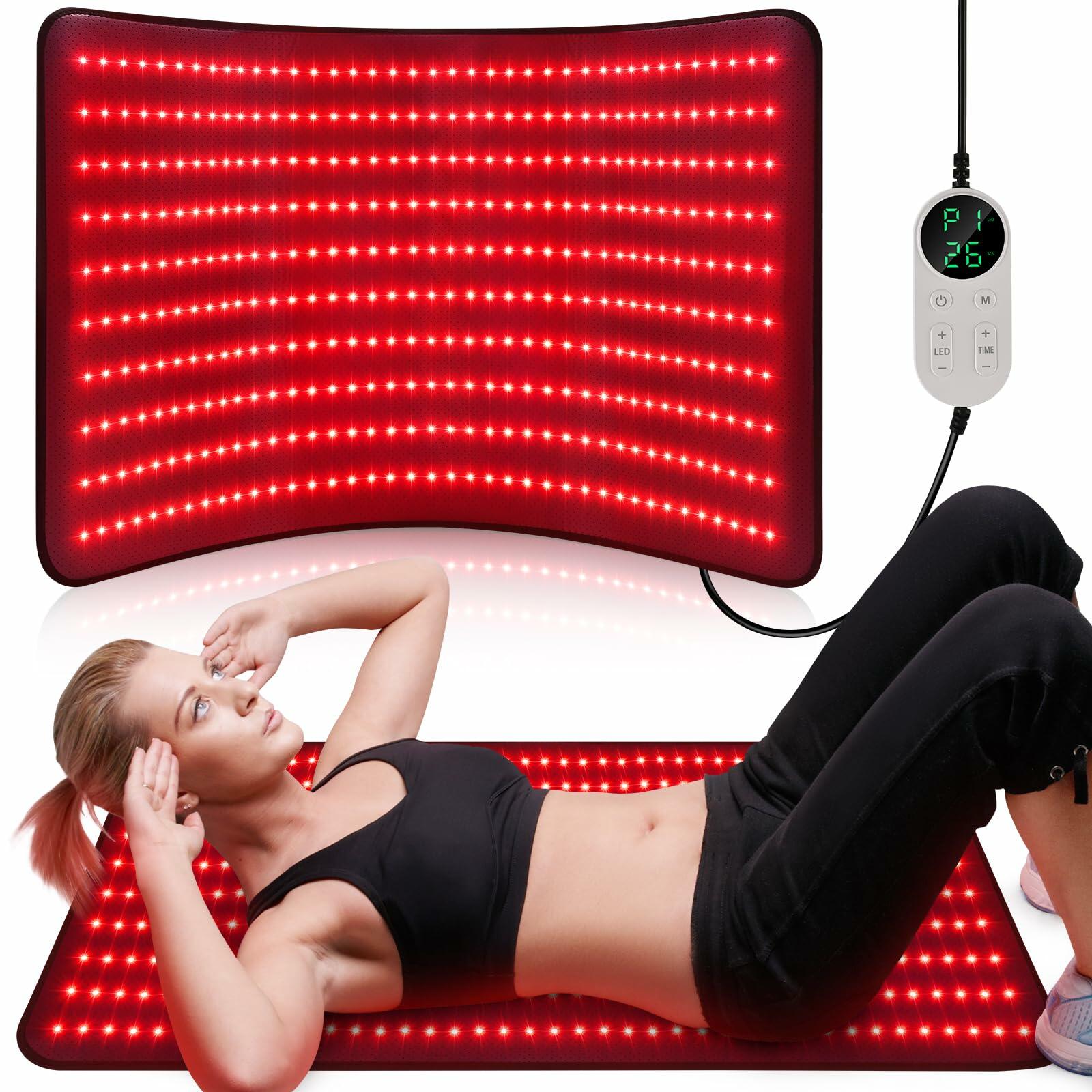 Pedete Red Light Therapy Mat for Body, Holiday Birthday Gifts for Women Men,