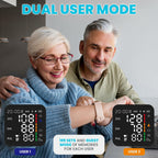 Blood Pressure Monitor - Automatic Blood Pressure Machine for Home Use - Large