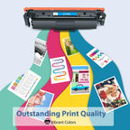 210A Toner Cartridges 4 Pack High Yield for Color Laser Jet Pro MFP 4301fdw 210A