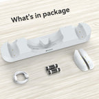 Smatree Charging Dock Compatible for Meta Quest 3S/Quest 3,Charge Controllers