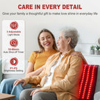 Pedete Red Light Therapy Mat for Body, Holiday Birthday Gifts for Women Men,
