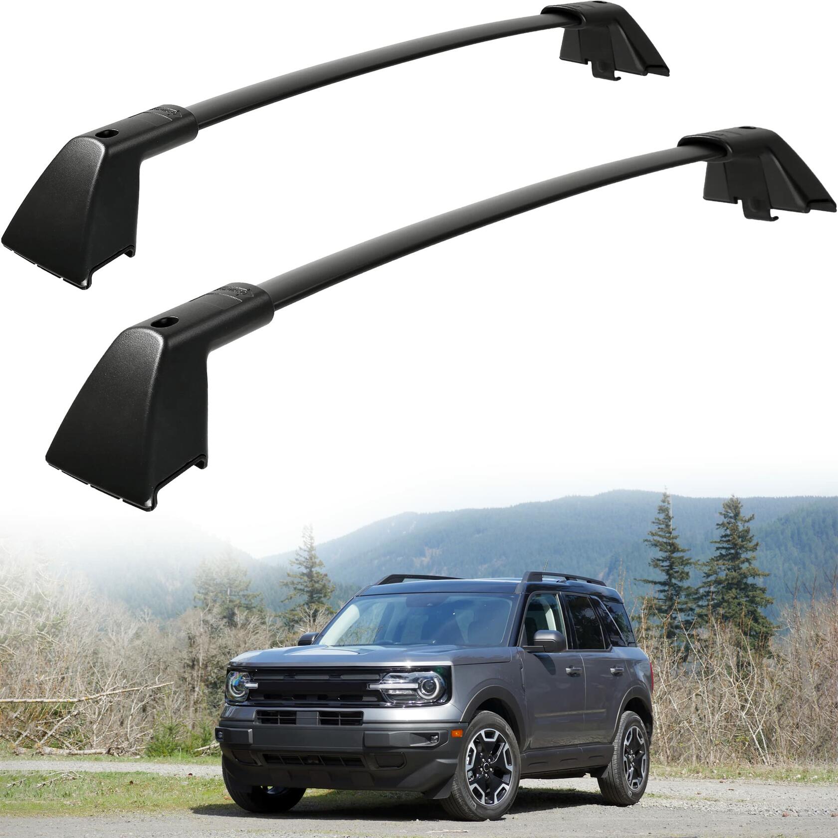 AUXMART Roof Rack Crossbars Fit for Ford Explorer 2020 2021 2022 2023 with Side