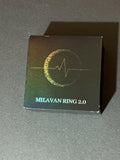 Milavan Ring 2.0 Smart Ring Fitness Tracker Size 9 BLACK