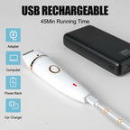 Facial Epilator for Women, Painless Electric Razors for Silk Skin, Portable
