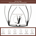 6 Pack JOSCHOO Computer Reading Glasses for Women and Men with Comfortable