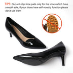 6 Pairs Heel Pads for Women - Non-Slip & Pain-Relief, Breathable Heel Grips &