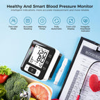 MMIZOO Digital Blood Pressure Monitors with Wristband for Home Use