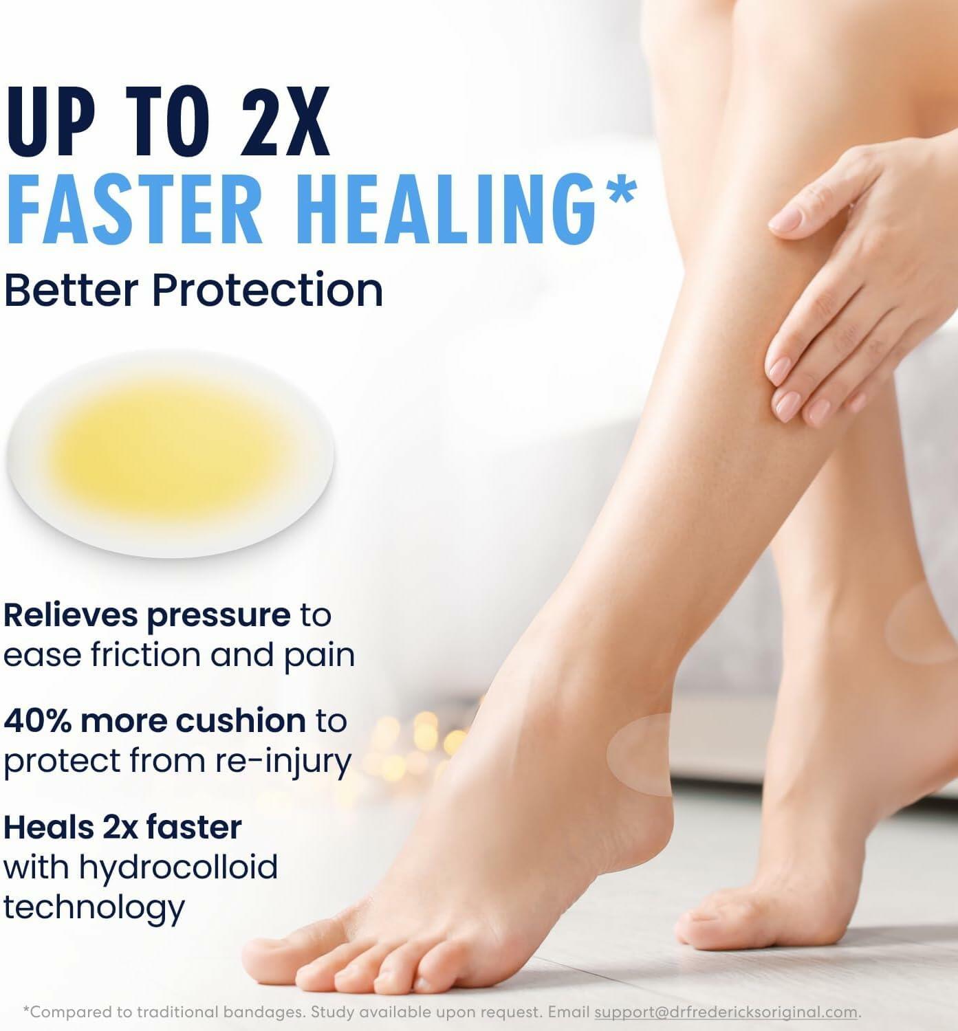 10 ct  Dr. Frederick's Original Better Blister Bandages - Water-Resistant - 40%