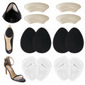 6 Pairs Heel Pads for Women - Non-Slip & Pain-Relief, Breathable Heel Grips &