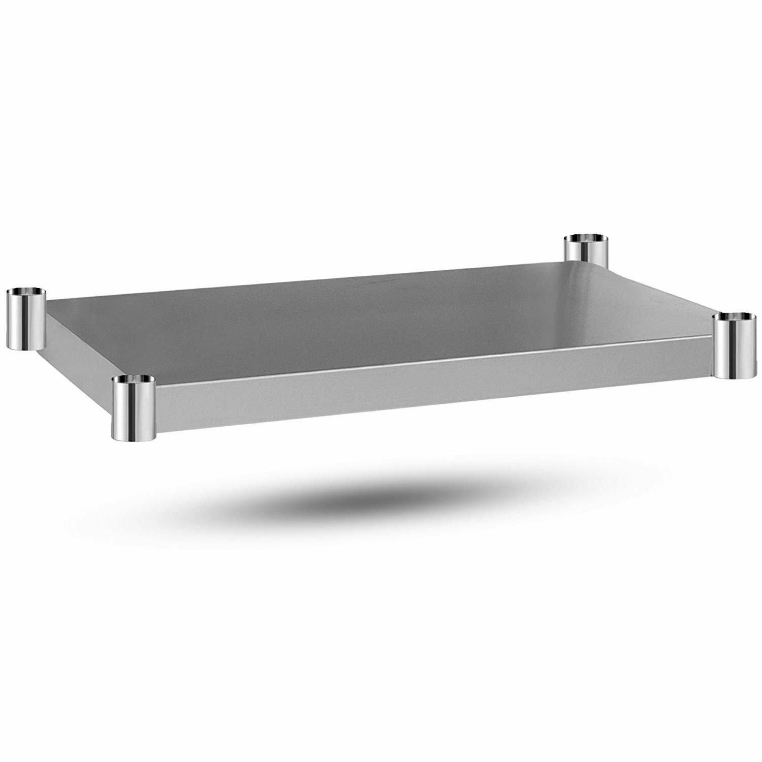 DuraSteel Galvanized Under Shelf for Work Tables 30" x 36"  Extra Adjustable