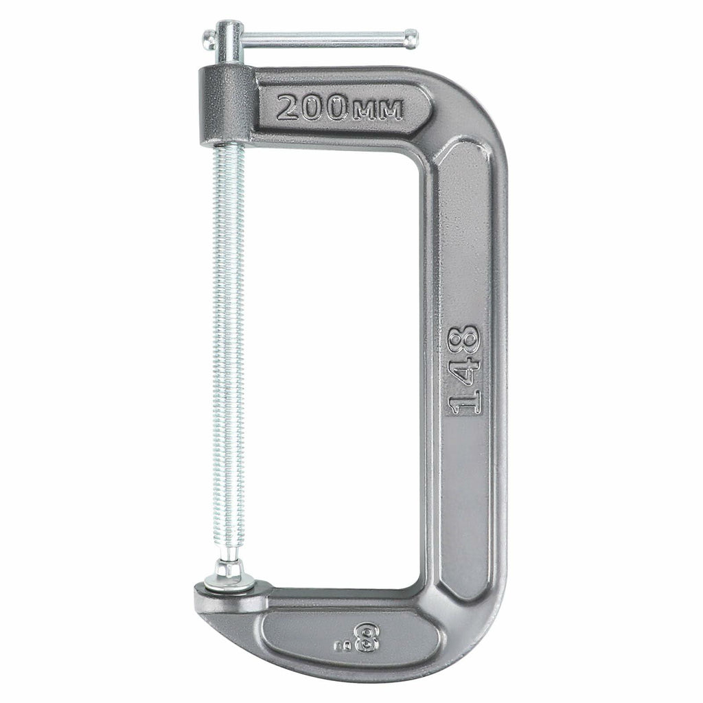 Olympia Tools C-Clamp (8" X 4") 38-148, Black