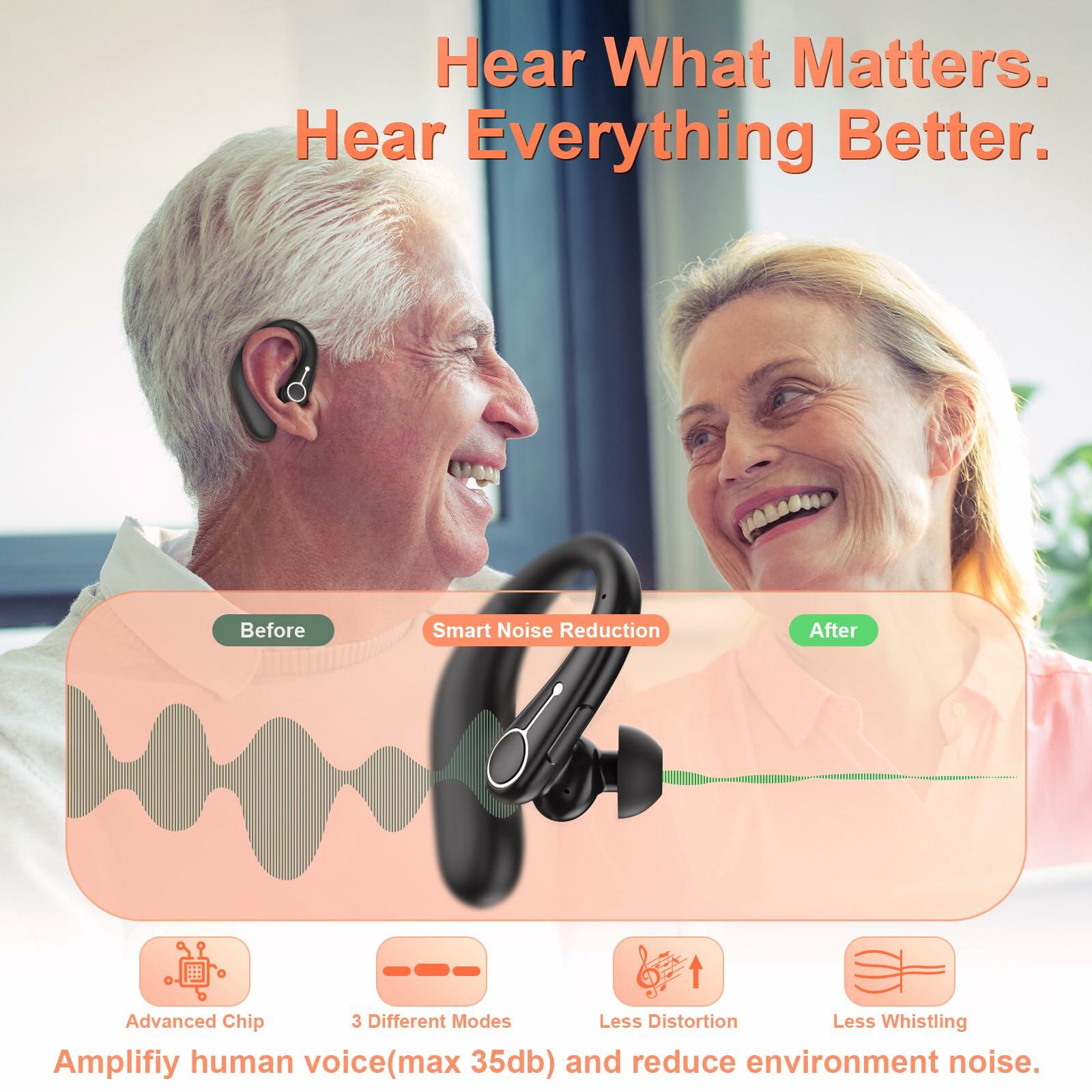 LEFT AID IS DEFECTIVE - Hearing Aids, TTQ OTC Hearing Aids for Seniors with