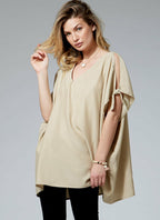McCall Patterns Misses Loose-Fitting V-Neck Pullover Tunic and Dresses