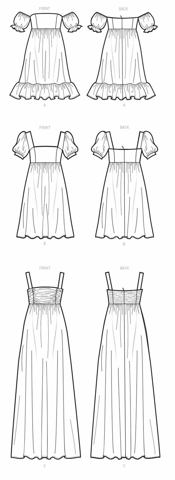 McCall Pattern 16-18-20-2, 16-18-20-22-24..