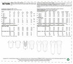 McCall Patterns Misses Loose-Fitting V-Neck Pullover Tunic and Dresses