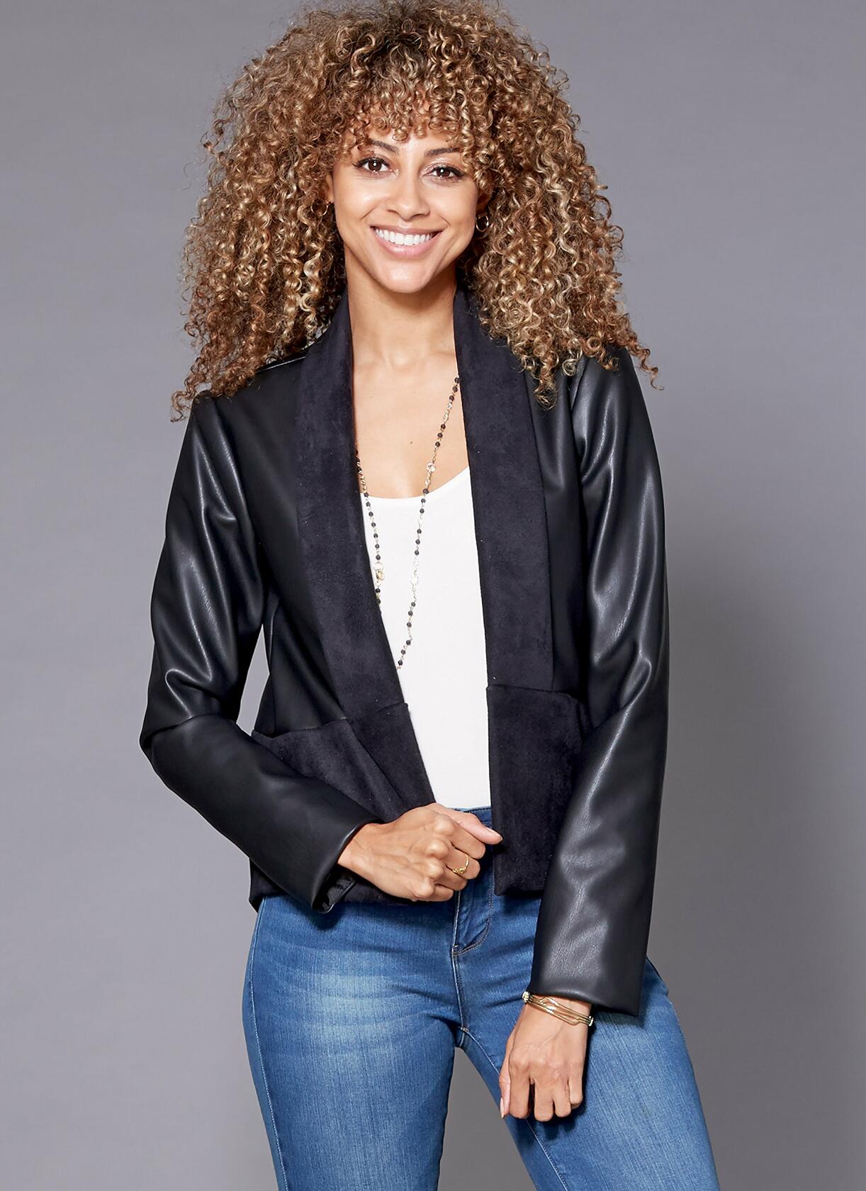 McCall's Patterns Misses' Shawl Collar Vest and Jackets Sewing Pattern, One Size