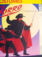 McCall's 8872 Adult Size 38, 40 Zorro, Cape Costume Pattern