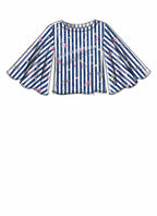 McCall's Patterns Misses Tops with Sleeve and Hem Variations
