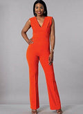 McCall Patterns Misses' Deep-V Jumpsuit