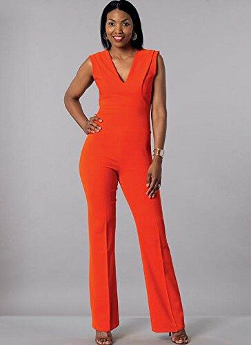 McCall Patterns Misses' Deep-V Jumpsuit