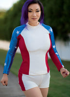 McCall's Patterns Paneled/Raglan-Sleeve Tops/Stirrup Leggings and Shorts