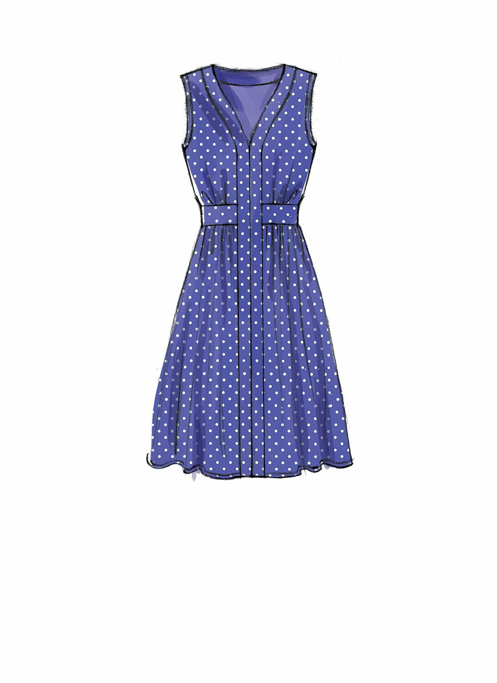 McCall's Patterns Misses' Banded Gathered Dresses