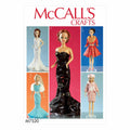 McCall's M7520 Gowns, Stole, Dresses, Coats & Hat for 11.5" Doll Sewing Pattern,