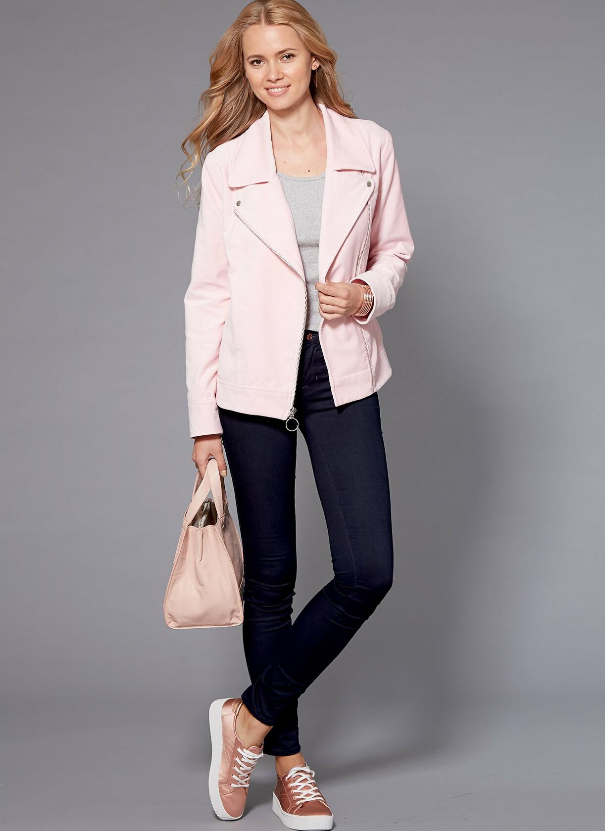 McCall Patterns Misses' Moto-Style Jacket and Vest