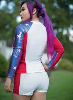McCall's Patterns Paneled/Raglan-Sleeve Tops/Stirrup Leggings and Shorts